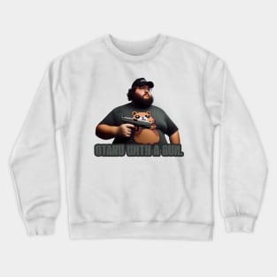 Tactical Fatman Otaku Crewneck Sweatshirt